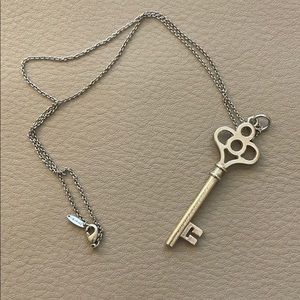 Sterling Silver Tiffany Key with chain